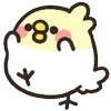 🐤 Эмодзи «Rounded Colorful Bird» для Telegram
