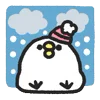 🌨 Эмодзи «Rounded Colorful Bird» для Telegram