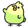 👋 Эмодзи «Rounded Colorful Bird» для Telegram