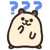 ❔ Эмодзи «Rounded Hamster» для Telegram