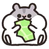 🤤 Эмодзи «Rounded Hamster» для Telegram
