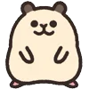 🐹 Эмодзи «Rounded Hamster» для Telegram