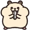 🐹 Эмодзи «Rounded Hamster» для Telegram