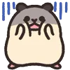 😱 Эмодзи «Rounded Hamster» для Telegram