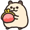 👛 Эмодзи «Rounded Hamster» для Telegram