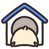 😴 Эмодзи «Rounded Hamster» для Telegram