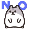 ❌ Эмодзи «Rounded Hamster» для Telegram
