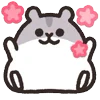 🌸 Эмодзи «Rounded Hamster» для Telegram