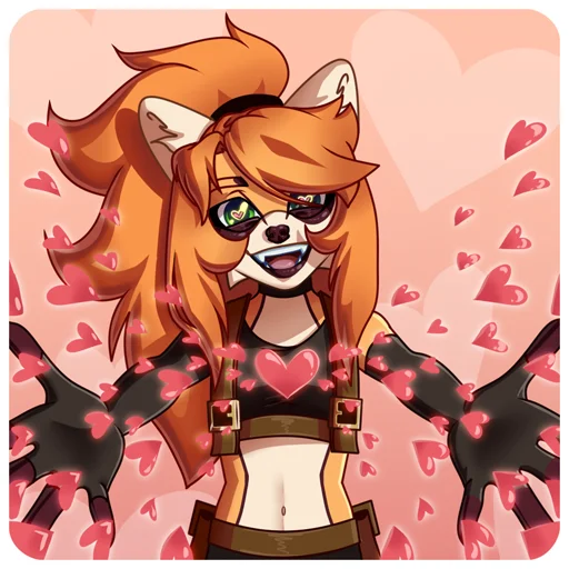 💞 Стикер «Розетта» для Telegram
