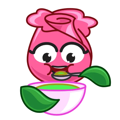 😋 Эмодзи «Розочка» для Telegram