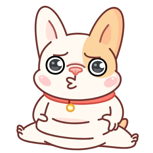 🥺 Эмодзи «Анимированный набор эмоджи с Руффи из ВК» для Telegram