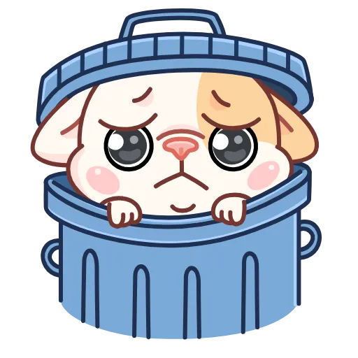 🥺 Эмодзи «Анимированный набор эмоджи с Руффи из ВК» для Telegram