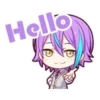🪷 Эмодзи «Kamishiro Rui» для Telegram