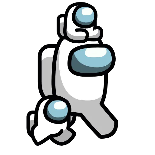 👨‍👦‍👦 Эмодзи «Running Among Us» для Telegram