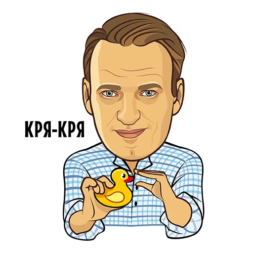 🐥 Стикер «Герои российской политики» для Telegram