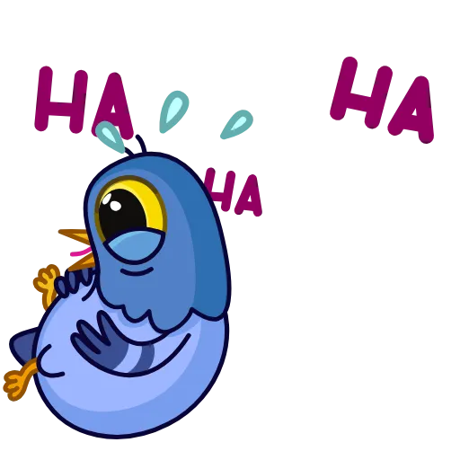 Стикерпак Rustik Pigeon для Telegram