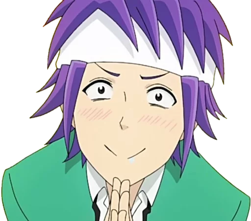 🤤 Стикер «Saiki KusuOH~» для Telegram