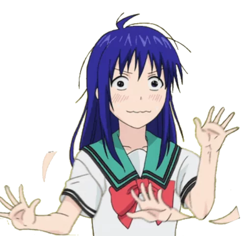 😶 Стикер «Saiki KusuOH~» для Telegram