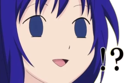 ☺️ Стикер «Saiki KusuOH~» для Telegram