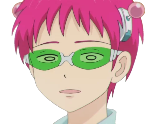 😦 Стикер «Saiki KusuOH~» для Telegram