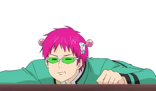 😞 Стикер «Saiki KusuOH~» для Telegram