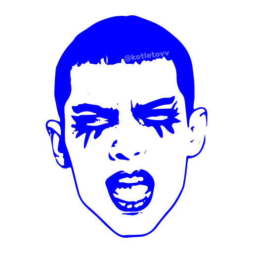 🗣 Эмодзи «Sick Sad World» для Telegram