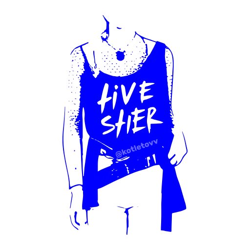 🎽 Эмодзи «Sick Sad World» для Telegram