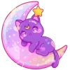 🌙 Эмодзи «Stylistic #cute #animals» для Telegram