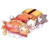 🍣 Эмодзи «Stylistic #cute #animals» для Telegram