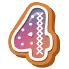 ❄️ Эмодзи «Пряничный Алфавит» для Telegram