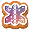 ❄️ Эмодзи «Пряничный Алфавит» для Telegram
