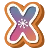 ❄️ Эмодзи «Пряничный Алфавит» для Telegram