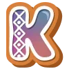 ❄️ Эмодзи «Пряничный Алфавит» для Telegram