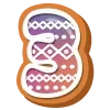 ❄️ Эмодзи «Пряничный Алфавит» для Telegram