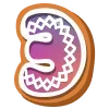 ❄️ Эмодзи «Пряничный Алфавит» для Telegram