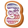 ❄️ Эмодзи «Пряничный Алфавит» для Telegram