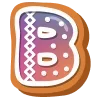 ❄️ Эмодзи «Пряничный Алфавит» для Telegram