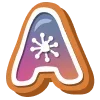 ❄️ Эмодзи «Пряничный Алфавит» для Telegram