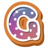 ❄️ Эмодзи «Пряничный Алфавит» для Telegram