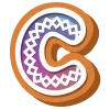 ❄️ Эмодзи «Пряничный Алфавит» для Telegram