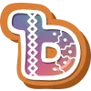 ❄️ Эмодзи «Пряничный Алфавит» для Telegram