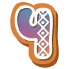 ❄️ Эмодзи «Пряничный Алфавит» для Telegram