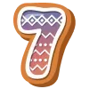 ❄️ Эмодзи «Пряничный Алфавит» для Telegram