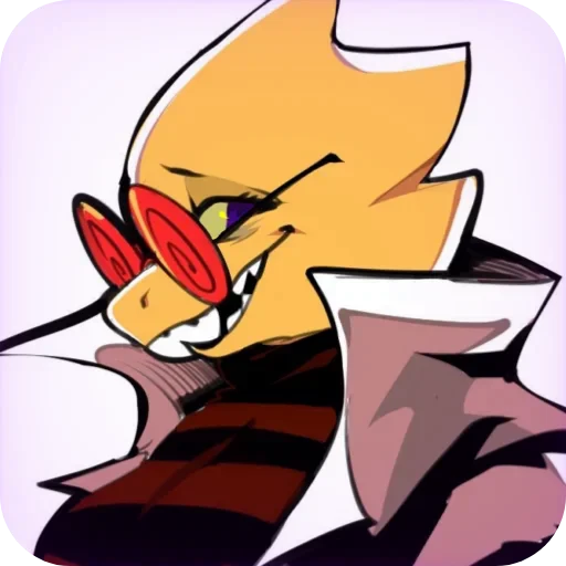 😏 Стикер «ᴜɴᴅᴇʀꜰᴇʟʟ ᴀʟᴘʜʏs ʙʏ» для Telegram