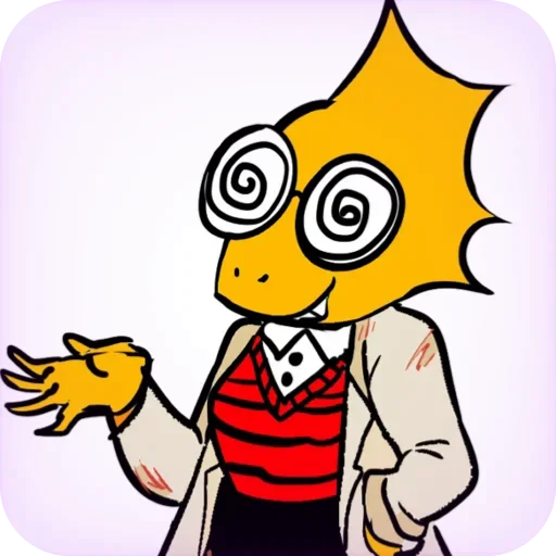 🤓 Стикер «ᴜɴᴅᴇʀꜰᴇʟʟ ᴀʟᴘʜʏs ʙʏ» для Telegram