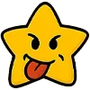 😛 Эмодзи «❤ Набор эмоджи с эмоциями звёздочек» для Telegram