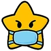 😷 Эмодзи «❤ Набор эмоджи с эмоциями звёздочек» для Telegram