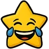 🤣 Эмодзи «❤ Набор эмоджи с эмоциями звёздочек» для Telegram
