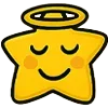 😇 Эмодзи «❤ Набор эмоджи с эмоциями звёздочек» для Telegram