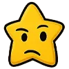 🫤 Эмодзи «❤ Набор эмоджи с эмоциями звёздочек» для Telegram
